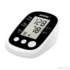 High Automatic Upper Arm Electronic Smart Digital Medical Blood Pressure Monitor Bp, BP Monitor - Sphygmomanometer - Trademart.pk