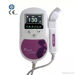 Contec Baby Sound a Ce Color Ultrasonic Fetal Doppler. Prenatal Heart Baby Sound Monitor, Fetal Doppler - Trademart.pk