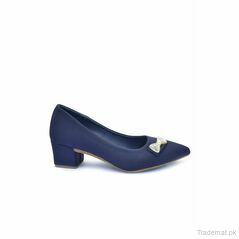 Women Blue Court Shoes Lady11, Heels - Trademart.pk