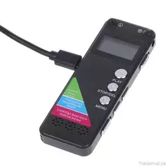 8GB Digital Voice Activated Recorder Audio Recording Pen Noise Reduction (500), Voice Recorder - Trademart.pk