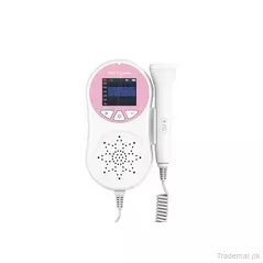 Contec Hand-Held Ultrasound Prenatal Fetal Heart Rate Monitoring Portable Pocket Fetal Doppler, Fetal Doppler - Trademart.pk
