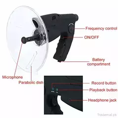 Extreme Sound Amplifier Ear Bionic Birds Recording Watcher Listening Device (avp031kc), Voice Recorder - Trademart.pk