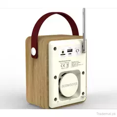 Portable Mini FM Pocket Radio with Bluetooth Speaker, Radio - Trademart.pk