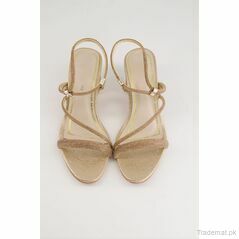 Milli Women Stylish Cream Heels, Party Shoes - Trademart.pk