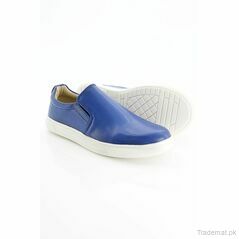 Miles Women Blue Solid Slip-On Sneakers, Sneakers - Trademart.pk