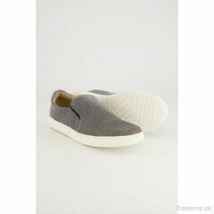 Miles Women Grey Slip-On Sneakers, Sneakers - Trademart.pk