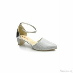 Women Silver Court Shoes Cr44, Party Shoes - Trademart.pk