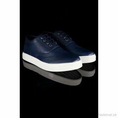 Core Pu Sole Men Perforated Blue Sneaker, Sneakers - Trademart.pk