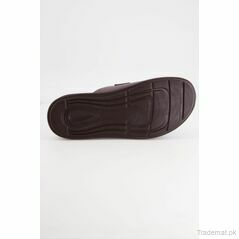 Xarasoft Men Premium Brown Slippers, Slippers - Trademart.pk
