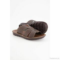 Xarasoft Men Brown Slippers, Slippers - Trademart.pk