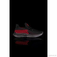 Move Men Black & Red Sports Shoes, Sport Shoes - Trademart.pk