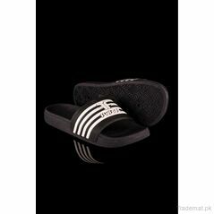Flyfoot Men Black Comfortable Slipper, Slippers - Trademart.pk