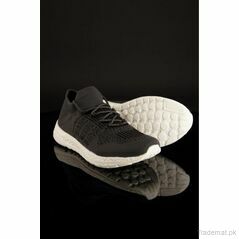 Move Men Gray Lightweight Sneakers, Sport Shoes - Trademart.pk