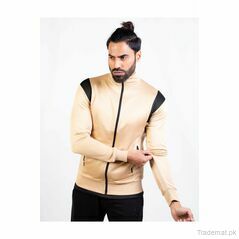 Apex Full Zip Pullover - Beige, Men Sweatshirts - Trademart.pk