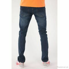 The Denim Devision Men Blue Indigo Dye Jeans, Men Jeans - Trademart.pk