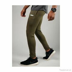 Pro Athletic Trouser - Olive,  Chinos - Trademart.pk