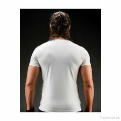 Essential Crew Neck Tshirt - White, Men T-Shirts - Trademart.pk