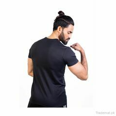 Hydra Fit Active Wear T-Shirt - Black, Men T-Shirts - Trademart.pk