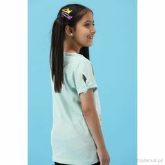 Yellow Bee Girls L-Green T-Shirt, Girls Tops & Tees - Trademart.pk