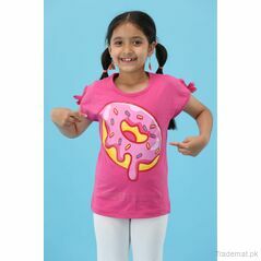 Yellow Bee Girls D-Pink T-Shirt, Girls Tops & Tees - Trademart.pk