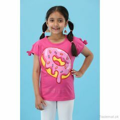 Yellow Bee Girls D-Pink T-Shirt, Girls Tops & Tees - Trademart.pk
