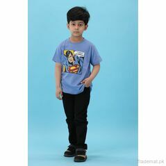 Miles Boys L-Blue T-Shirt, Boys T-Shirts - Trademart.pk