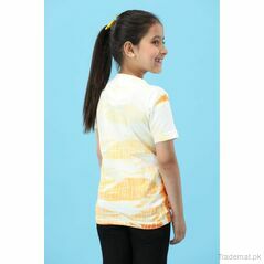 Yellow Bee Girls Tie & Dye Tees, Girls Tops & Tees - Trademart.pk