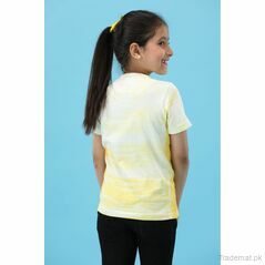 Yellow Bee Girls Tie & Dye Tees, Girls Tops & Tees - Trademart.pk