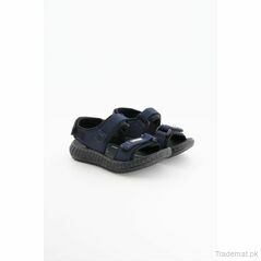 Xarasoft Boys Black Sandal, Sandals - Trademart.pk