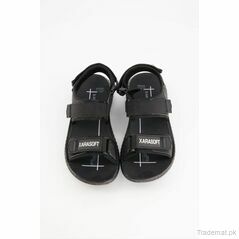 Xarasoft Boys Black Sandal, Sandals - Trademart.pk
