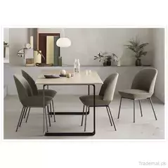 Chair Supplier for Hotel Soft Fabric Upholster Dining Chair, Dining Chairs - Trademart.pk