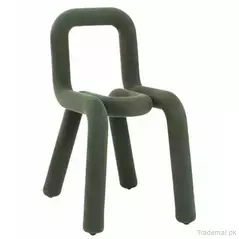 Whole Body Injection Moulded Foam Upholstery Soft Fabric Dining Chair, Dining Chairs - Trademart.pk