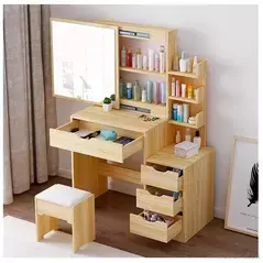 Bedroom Furniture Dressing Table with Storage Makeup Table, Dresser - Dressing Table - Trademart.pk