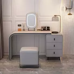 Bedroom Storage with Mirror Makeup Dresser for Girl, Dresser - Dressing Table - Trademart.pk