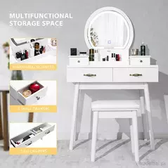 Home Furniture Makeup Table Vanity Dressing Table Mirror Furniture Dressing Table, Dresser - Dressing Table - Trademart.pk