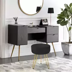Nordic Bedroom Modern Makeup Table Makeup Dresser with Mirror, Dresser - Dressing Table - Trademart.pk