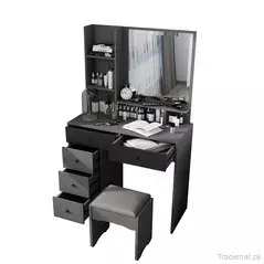 Simple Makeup Table Storage Cabinet Integrated Dresser/Dressing Table Bedroom Furniture Home Furniture, Dresser - Dressing Table - Trademart.pk