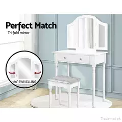 Wood Furniture Dressing Table Make up Stand Table, Dresser - Dressing Table - Trademart.pk
