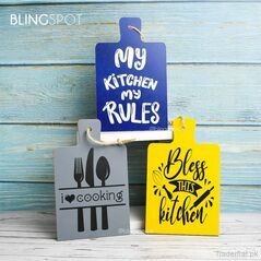 My Kitchen My Rules - Wall Hanging, Wall Hangings - Trademart.pk
