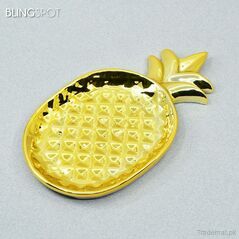 Gold Pineapple - Jewelry Dish, Jewelry Box - Trademart.pk