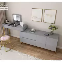 Modern Luxury Bedroom Dresser Makeup Table, Dresser - Dressing Table - Trademart.pk