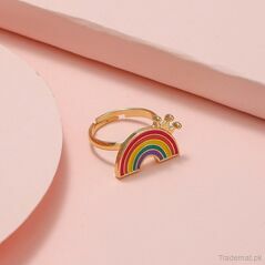 Rainbow Crown - Ring, Rings - Trademart.pk