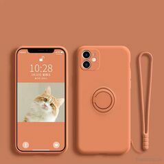 Orange Silicone - Mobile Cover, Mobile Case & Cover - Trademart.pk
