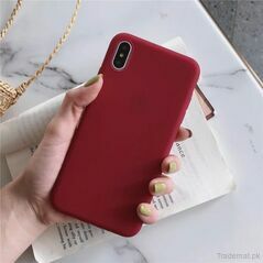 Maroon Silicone - Mobile Cover, Mobile Case & Cover - Trademart.pk