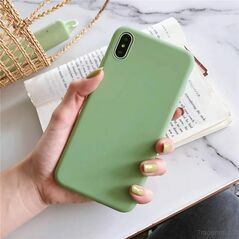 Green Silicone - Mobile Cover, Mobile Case & Cover - Trademart.pk