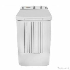 Dwalance Washing Machine 8Kg DW-6100C Clear Lid White, Washing Machines - Trademart.pk