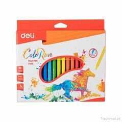 Deli Color Run Set, Color Markers - Trademart.pk
