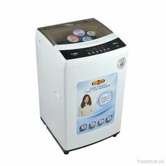 Super Asia SA-809 PW Automatic Washing Machine Plastic Door, Washing Machines - Trademart.pk