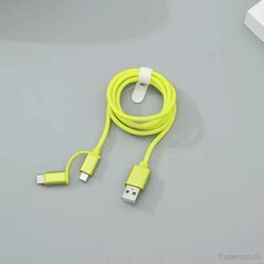 Wild Lime Green Data Cable ( 2 in 1 ), Data Cables - Trademart.pk
