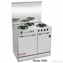 Ocean Double Door 3 Burners Cooking Range WCI-7000, Cooking Ranges - Trademart.pk